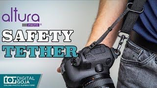 Camera Safety  Adjustable Camera Strap Safety Tether by Altura Photo [upl. by Ellersick]