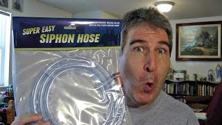 Super Easy Siphon Hose REVIEW  Siphoning Made Easy [upl. by Danieu]