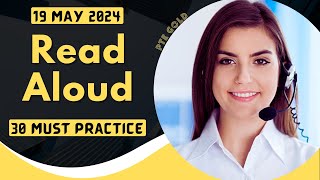 PTE Read Aloud  MAY 2024  MUST PRACTICE [upl. by Germayne]