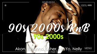 Best of RampB Classics 90s amp 2000s  Old School RampB Music Ever 🎶 Akon Rihanna Usher Ne Yo Nelly [upl. by Notluf]