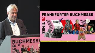 Vorschaupressekonferenz zur Frankfurter Buchmesse 2023  fbm23 [upl. by Neirrad]