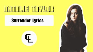 Surrender  Natalie Taylor  Lyrics  chord Guitar [upl. by Everrs160]