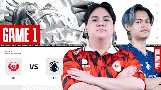 BIGETRON ALPHA vs TEAM LIQUID ID  Regular Season Week 7 Day 1  Game 1  MPLIDS14 [upl. by Nwahsear339]