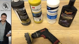 How to buffpolish out clear coat [upl. by Uriah]