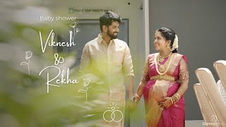 BEST BABY SHOWER EVER   VIKNESH amp REKHA  CINEMATIC FULL VIDEO [upl. by Sirama]