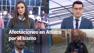 Atlixco fue el municipio más afectado por el sismo magnitud 57 de este jueves [upl. by Woodrow552]