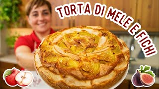 TORTA DI MELE E FICHI Ricetta Facile  Fatto in Casa da Benedetta [upl. by Iyre107]