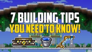 7 Building Tips amp Tricks You Need to Know in Terraria  Lets Build  PC  Console  Mobile [upl. by Nnylyoj]