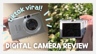 canon ixus 60 ELPH SD600 unboxing TikTok viral 2000s digital camera  sample photos [upl. by Eliath960]