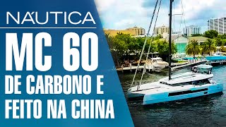 MC 60 catamarã à vela feito na China todo de fibra de carbono  BARCOS INCRÍVEIS [upl. by Namara516]