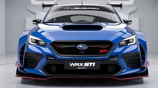 2025 Subaru WRX STI A Performance Icon Revivedquot [upl. by Ardnos]