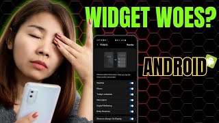 How to EnableDisable Lock Screen Widgets on Android or Samsung Phone [upl. by Avonasac]