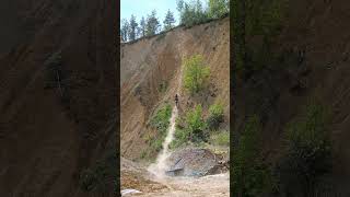 Dirt Bike Vertical Hill Climb [upl. by Kemble]