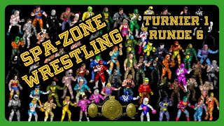 SPAZONE WRESTLING  Turnier 1  Runde 6 Fire Pro Wrestling World Simulation  Deutsch [upl. by Linnie104]