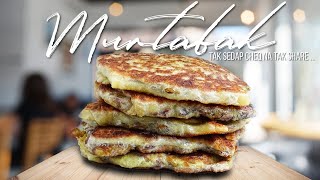 MURTABAK  Macam Ni Lah Cara Betul amp Lengkap Nak Buat Murtabak with ENGLISH subtitle [upl. by Simonetta465]