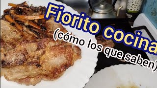 como preparar una BONDIOLA a la plancheta en Fiorito cocina cómo los que saben [upl. by Nikaniki]