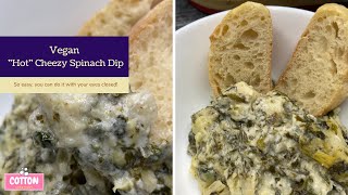 Quick amp Easy Vegan Spinach Dip  Quick Meals  Great Appetizers [upl. by Dyrrej665]