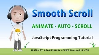 Smooth Auto Scroll Animation Tutorial JavaScript HTML CSS Programming [upl. by Ajssatan]