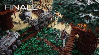 Building Kashyyyk in LEGO  The FINALE [upl. by Aronael754]