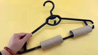 12 Amazing Tricks With Clothes Hangers That EVERYONE Should Know [upl. by Valencia706]