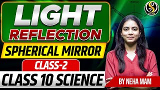 REFLECTION OF LIGHT II SPHERICAL MIRROR II CLASS 2 II BY NEHA MAAM [upl. by Fritts]