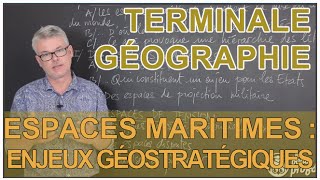 Espaces maritimes  enjeux géostratégiques  HistoireGéo  Terminale  Les Bons Profs [upl. by Eelana]