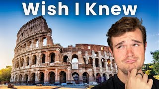 18 Tips I Wish I Knew Before Visiting Rome Italy [upl. by Yarised]