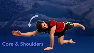 Shoulders and core routine for swimmers  Dryland workout 1 [upl. by Magda]