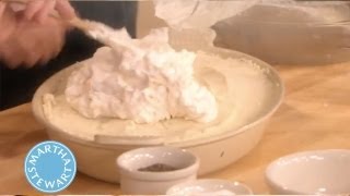 Chef Sarah Mastraccos MashedPotato Souffle  Holiday Recipes  Martha Stewart [upl. by Waldron933]