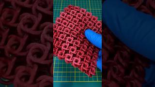 3D Printed NASA Fabric diy craft 3dprinting [upl. by Hsinam924]