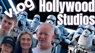 Disney World Hollywood Studios Vlog Rise of the Resistance first timers [upl. by Sivrad]