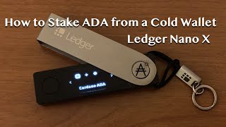 How to Stake ADA from a Ledger Nano X using a Yoroi Wallet on Cardano [upl. by Jesher810]