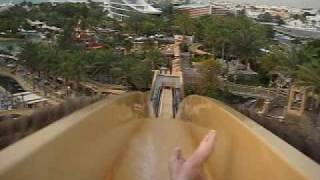 RIDERS VIEW  Jumeirah Sceirah at Wild Wadi in Dubai UAE [upl. by Enahc]