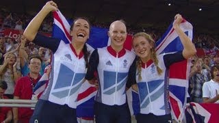 Cycling Track Womens Team Pursuit Finals Full Replay  London 2012 Olympic Games [upl. by Seerdi207]