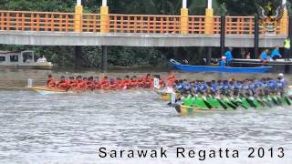 Sarawak Government  Regatta sarawak 2013 [upl. by Rehpotsrik296]