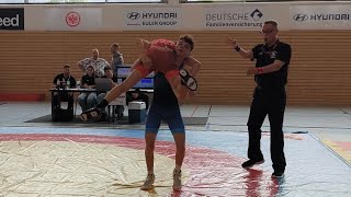 RINGEN FRANKFURTEINTRACHTPOKAL 2024 Kadetten  51kg  FS  COSKUN vs VINSON [upl. by Simons]