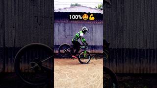 Cycle 1🤢 to 100🤩💪 Rolling Stoppie shorts cycle stunt [upl. by Mcgurn]