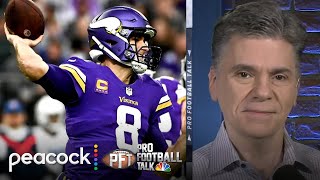 Kirk Cousins Atlanta Falcons to play against Vikings in 2024  Pro Football Talk  NFL on NBC [upl. by Sigrid]