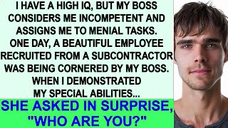 I have a high IQ but my boss sees me as useless As a colleague was scolded I used my skills an [upl. by Michiko]