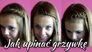 Jak upinać grzywkę  How to pin up bangs  Trzy sposoby na upięcie grzywki [upl. by Tamarah]