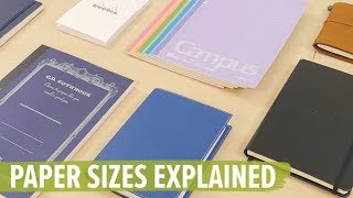 Paper Sizes Explained [upl. by Haikan]