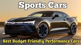 Top 6 Affordable Sports Cars of 2024  Best BudgetFriendly Performance Cars [upl. by Llenyar]