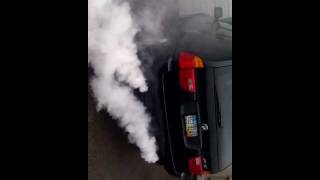 BMW x5 oil separator failure 2 m54 smoking [upl. by Regina516]