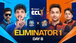 ECL  Eliminator  Mumbai Disruptors vs Punjab Veers  Munawar Faruqui vs Harsh Beniwal [upl. by Alecram]