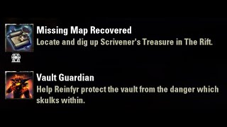 ESO Scrivener hall secret boss amp tool tutorial Vault Guardian amp Missing Map recovered [upl. by Kaitlin]