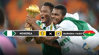 Nigeria 🇳🇬 × 🇧🇫 Burkina Faso  1 × 0  HIGHLIGHTS  All Goals  Final cup africain 2013 [upl. by Vigen]