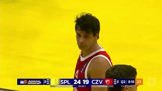 Pure perfection from Miloš Teodosić Split  Crvena zvezda Meridianbet 6102024 [upl. by Nolaj]