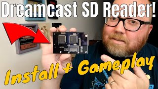 Dreamcast SD Card Reader  GDEMU Plays Roms on Actual Hardware [upl. by Gavin]