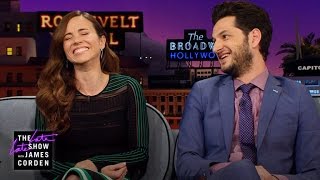 Linda Cardellini amp Ben Schwartz Had Fake IDs [upl. by Owen]