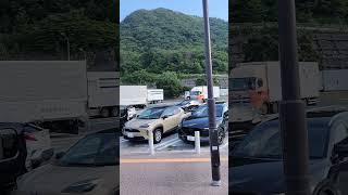 駐車場🅿 山陽道・八幡PA上 高速道路 山陽自動車道 八幡PA shorts [upl. by Akimahc]